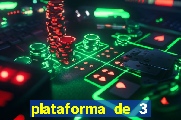 plataforma de 3 reais link